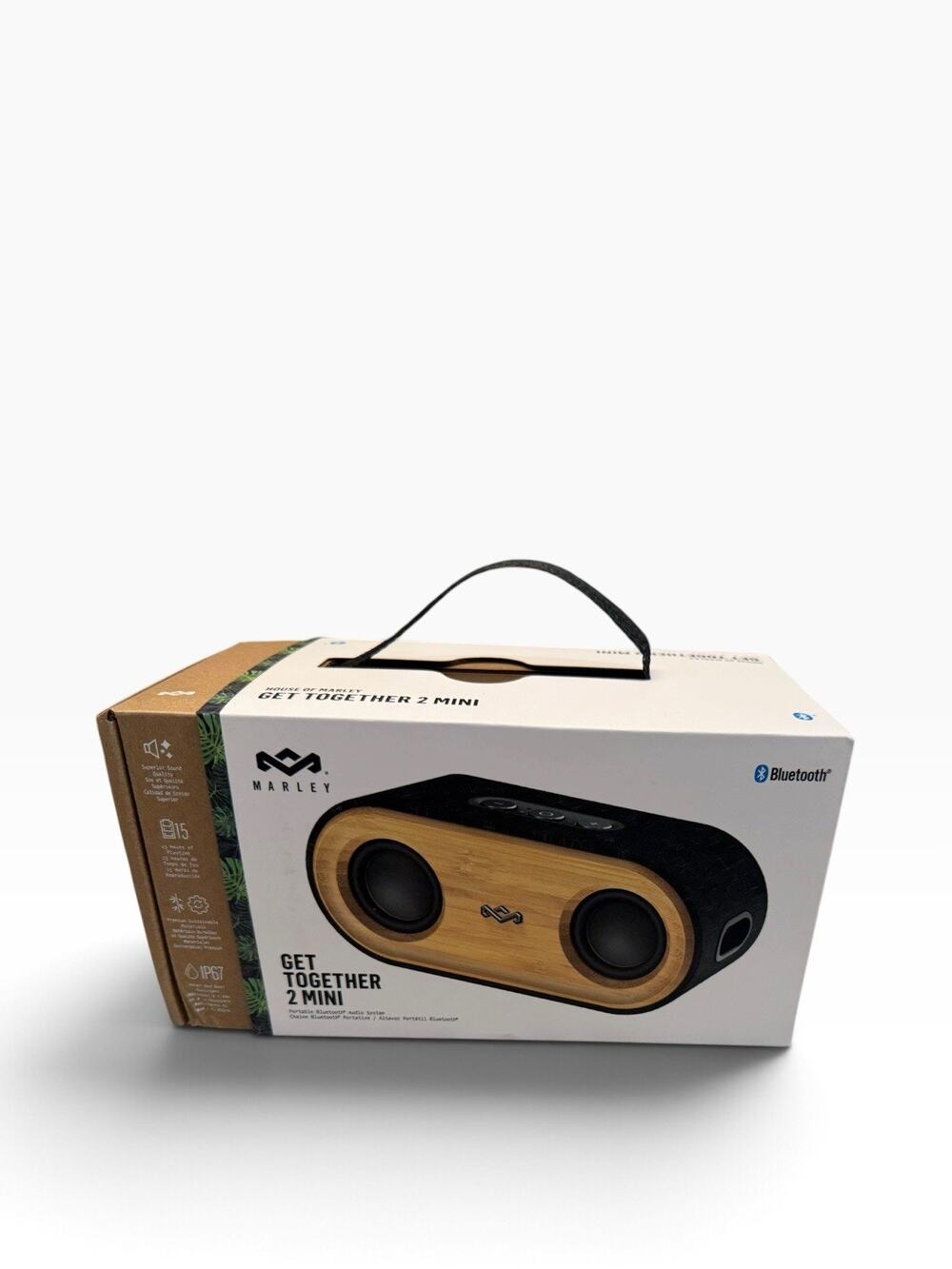 House of Marley Get Together 2 Mini Bluetooth Speaker 15Hr USB-C Water Resist